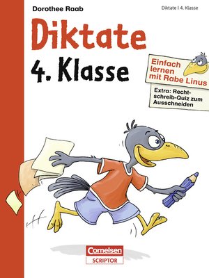 cover image of Einfach lernen mit Rabe Linus--Diktate 4. Klasse